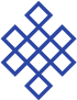 Modern digital marketing agency logo with geometric design.